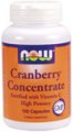 Cranberry Concentrate 
NOW 100 caps