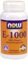 Vitamin E-1000 
100% Natural Mixed Tocopherols 
NOW 50 gels