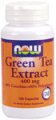 Green Tea Extract 
with 40% Catechins & 60% Polyphenols 
NOW 100 caps