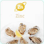 Zinc for immune, visual, skin & mens health