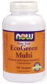 EcoGreen Multi 
Iron Free 
Fortified with Green Superfood Concentrates
NOW 90 Vcaps