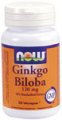Ginkgo Biloba 
Double Strength 
NOW 50 Vcaps